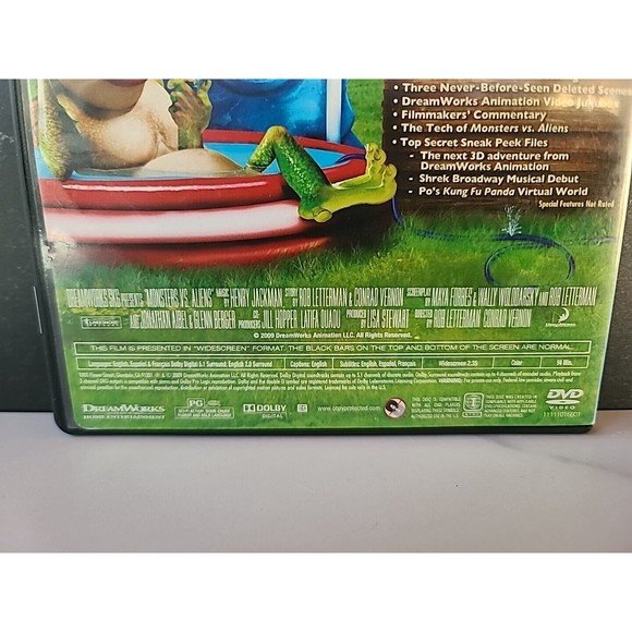 Monsters vs. Aliens (DVD, 2009) - Picture 6 of 10